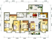 5室2廳2陽臺 云南映象C區(qū)戶型圖