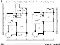 5室2廳2陽臺 中央麗城戶型圖