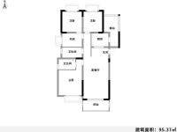 3室2廳 世豪香頌時光戶型圖