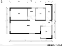 3室1廳 保利大家戶型圖