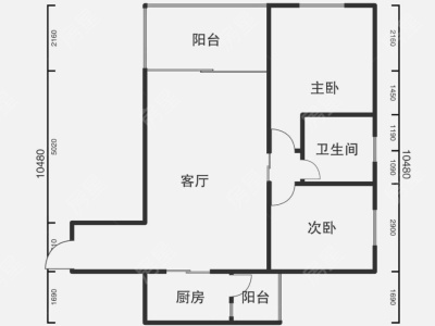 2室1廳 東驤神駿二期