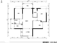 3室2廳1陽臺 同德錦江嘉園戶型圖