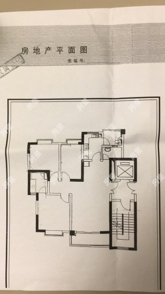 3室2厅1阳台 滇池岭秀二期户型图