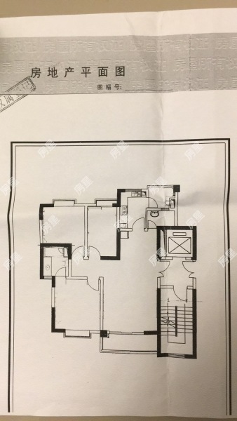 3室2廳2陽臺 滇池嶺秀二期戶型圖