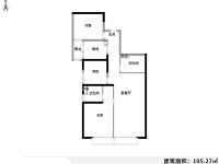 4室2廳1陽(yáng)臺(tái) 圣世一品戶型圖