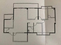 4室2廳2陽(yáng)臺(tái) 清水佳湖雅居戶型圖