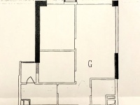 2室2廳1陽臺 匯都國際一期戶型圖
