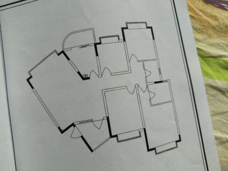 4室2廳2陽臺(tái) 金岸春天戶型圖