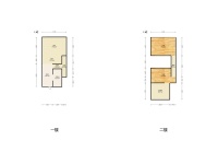 1室1廳1陽臺 遠(yuǎn)洋青云府戶型圖