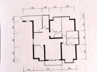4室2廳2陽臺 水晶俊園戶型圖