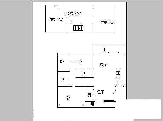 4室3厅2阳台 采莲郡户型图