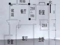 3室2廳2陽臺 時(shí)代風(fēng)華二期戶型圖