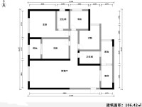 5室3廳2陽臺(tái) 金泉小區(qū)二期戶型圖