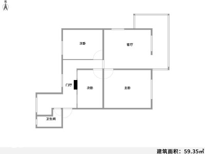3室2廳1陽臺(tái) 省氣象局宿舍(西昌路73號(hào))