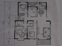 4室2廳2陽臺 紫東尚苑戶型圖