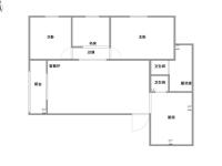 3室2廳 溪畔麗景戶型圖