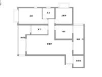 3室2廳1陽臺 溪畔麗景戶型圖