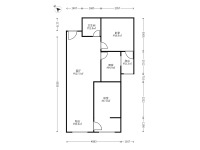 2室2廳1陽(yáng)臺(tái) 碧海秋月戶(hù)型圖