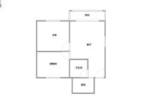 2室1廳1陽臺 子君欣景花園永泰園（公租房+經(jīng)適房）戶型圖