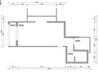 1室1廳1陽臺 溪畔麗景戶型圖