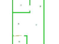 1室1廳1陽臺 云安陽光城戶型圖