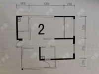 2室2廳1陽(yáng)臺(tái) 碧海秋月戶(hù)型圖