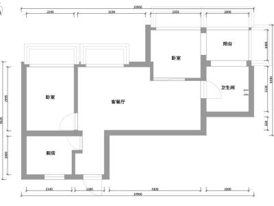 2室2廳1陽臺(tái) 金屬材料公司