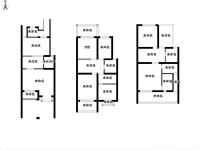 5室2廳3陽(yáng)臺(tái) 昆華苑戶型圖