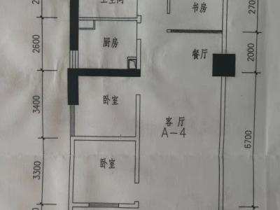 3室2廳1陽臺 翠羽丹霞戶型圖