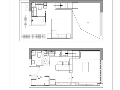 1室2厅1阳台 H20公寓公寓户型图