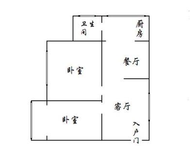 2室1廳1陽(yáng)臺(tái) 衡器廠宿舍