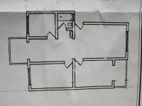 3室2廳1陽(yáng)臺(tái) 省委40號(hào)院戶型圖
