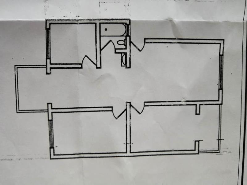 3室2廳1陽(yáng)臺(tái) 省委40號(hào)院戶型圖