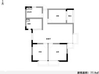 5室2廳1陽臺 云安尚品戶型圖