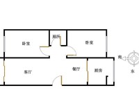 3室1廳 天君殿巷14號戶型圖