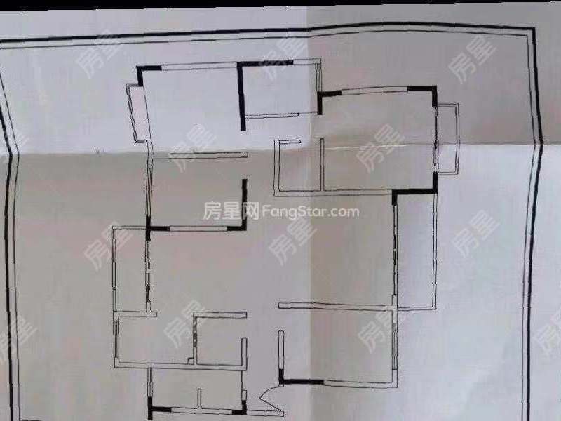 4室2廳1陽臺 福苑小區(qū)（滇池路）戶型圖