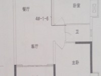 1室1廳1陽臺 節(jié)孝巷16號戶型圖