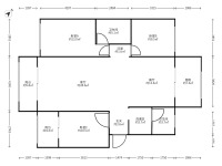 3室2廳2陽臺 銀汁園戶型圖