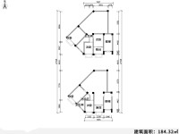 5室2廳2陽臺 大成名園戶型圖