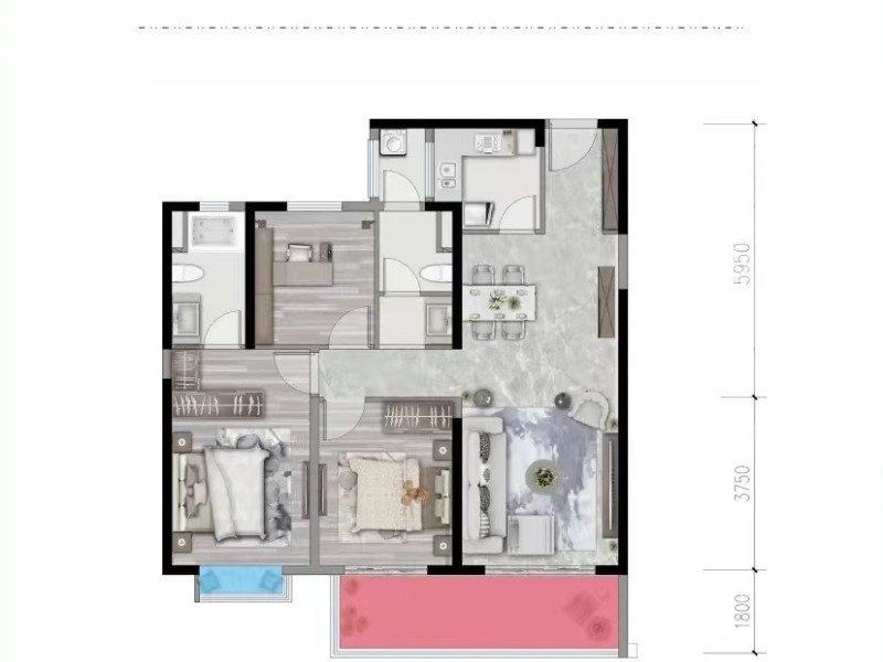 保利城三期戶(hù)型圖
