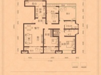 3室2廳 東湖第一城戶型圖