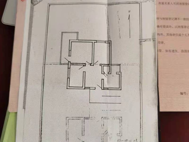 2室2厅1阳台 云南旅游职业学院住宅户型图