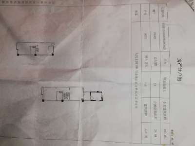 3室2廳1陽臺 金地山水戶型圖