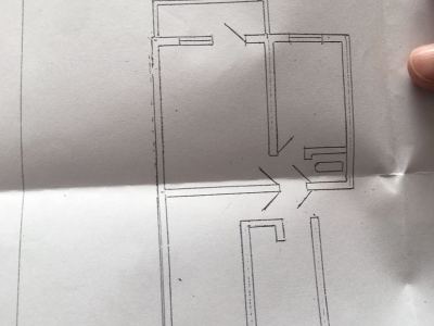 2室1廳1陽臺 云南省紡織廠單位房戶型圖