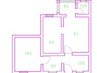 3室2廳1陽臺 人民巷9號戶型圖
