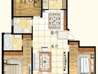 3室2廳1陽臺 文翠苑戶型圖