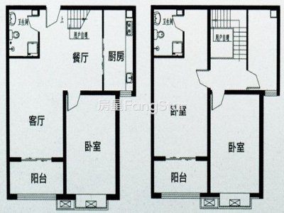5室2廳1陽臺 富春花園戶型圖