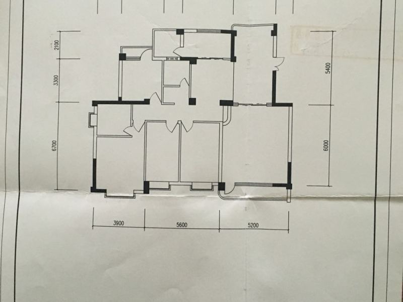 4室2廳4陽臺 金桂苑戶型圖