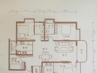 4室2廳1陽(yáng)臺(tái) 江東境界戶型圖