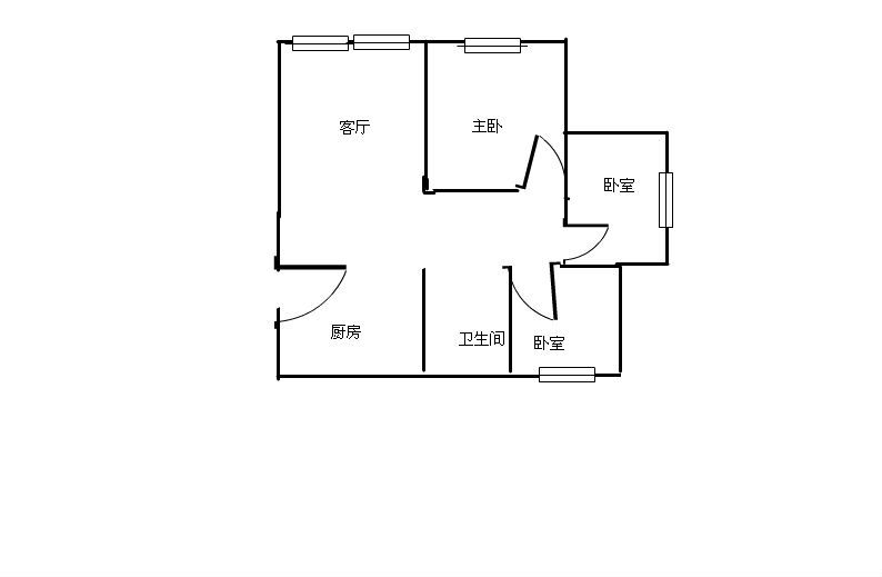 3室1厅1阳台 小吉坡6号户型图